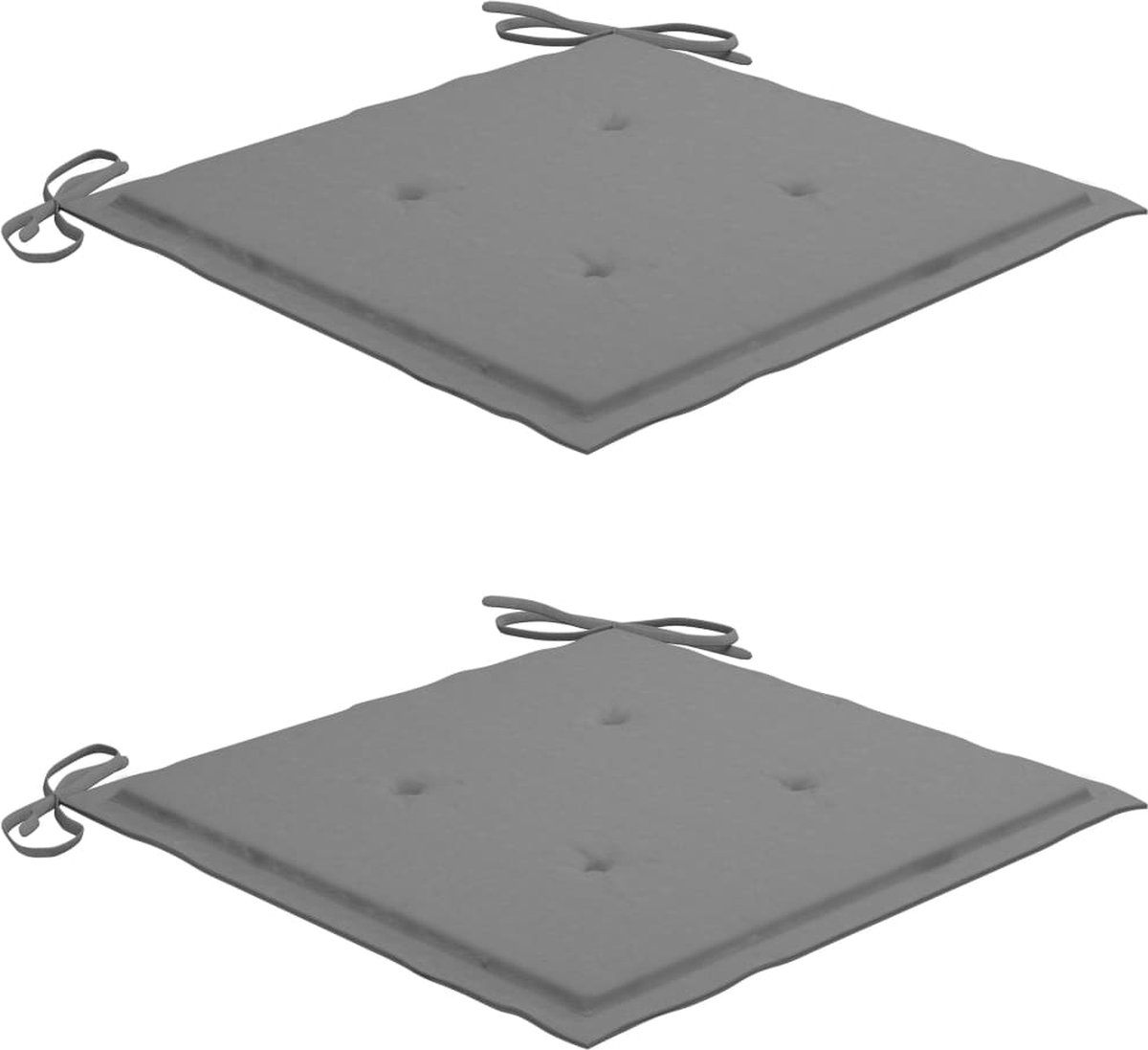 Vidaxl Schommelstoel Met Kussen Massief Teakhout - Bruin
