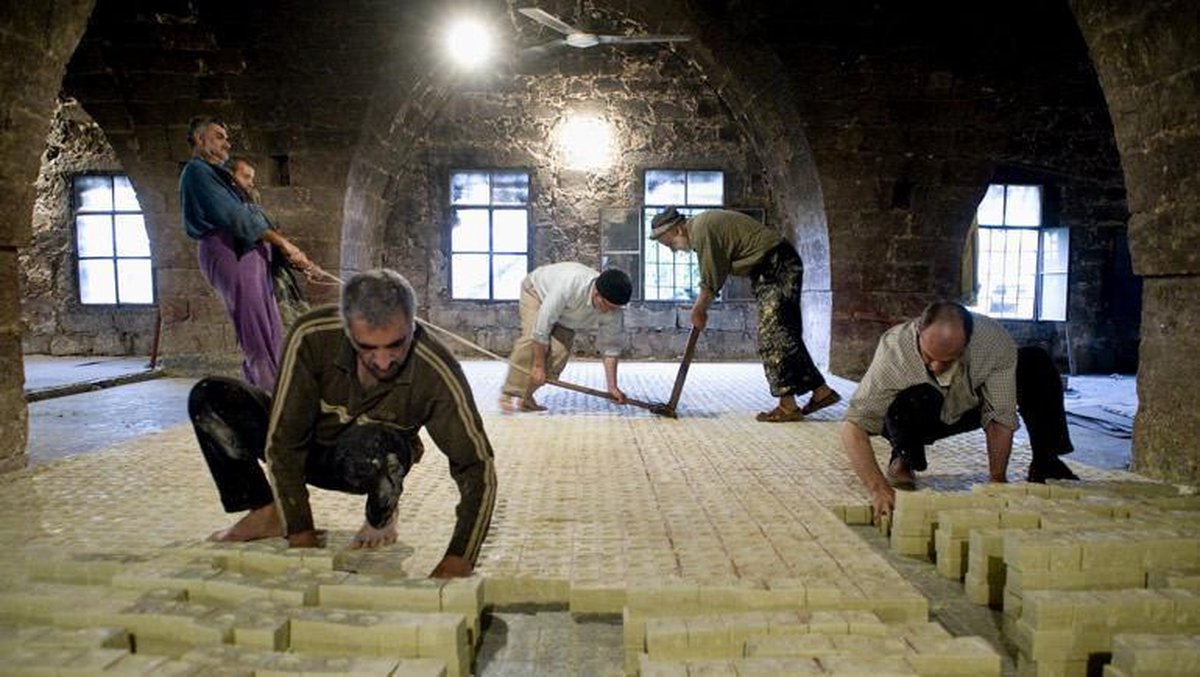 Najel Handzeep Aleppo Unisex 200 Gram - Olijf