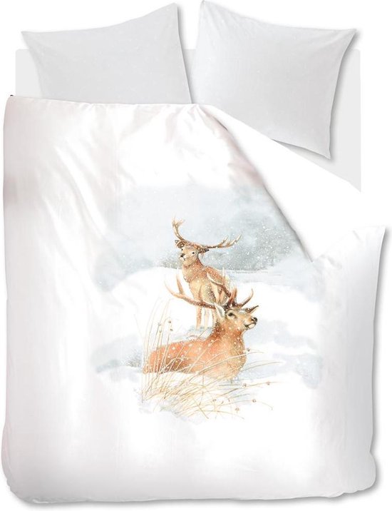 Marjolein Bastin Deerly Dekbedovertrek 200 x 220 cm - Grijs