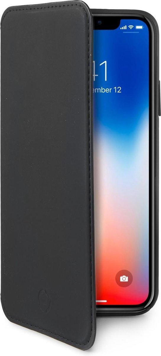 Prestige Walletcase Voor Iphone X/xs - Celly - Zwart