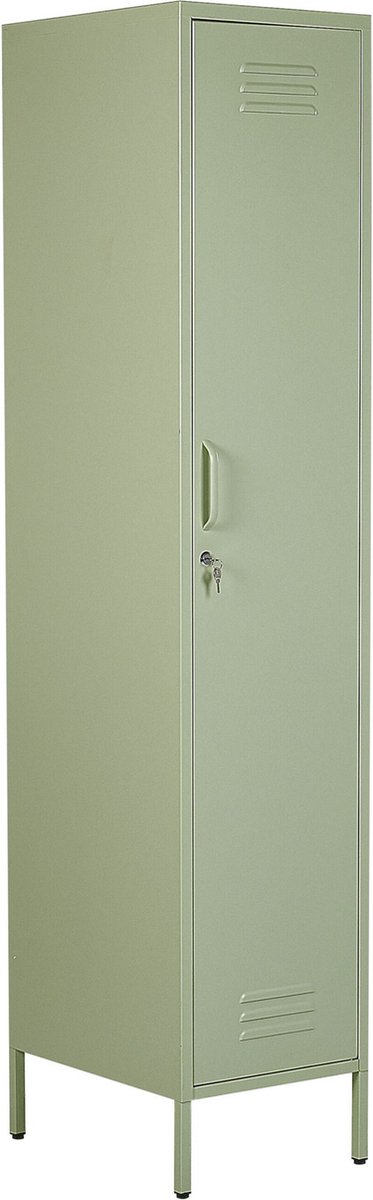 Beliani Frome Lockerkast Rvs 50 X 38 Cm - Verde