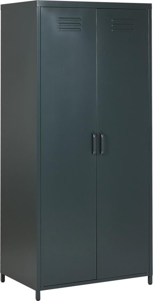 Beliani Varna Lockerkast Staal 50 X 76 Cm - Gris