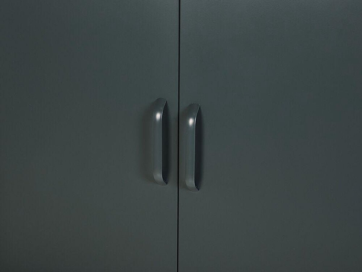Beliani Varna Lockerkast Staal 50 X 76 Cm - Grijs