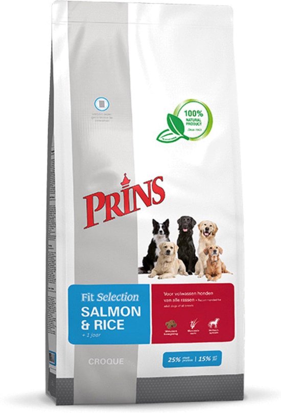 Prins Procare Fit-Selection Zalm&Rijst - Hondenvoer - 2 kg