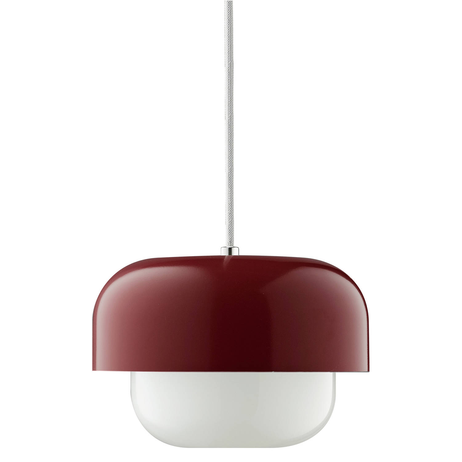 Dyberg Larsen Hanglamp Haipot 60w E27 15 X 23 Metaal - Rood