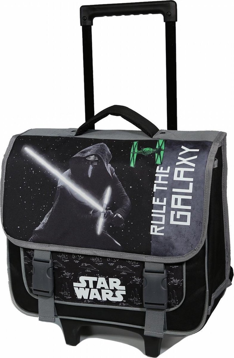 Star Wars Galaxy Trolley Boekentas 38 Cm - Zwart