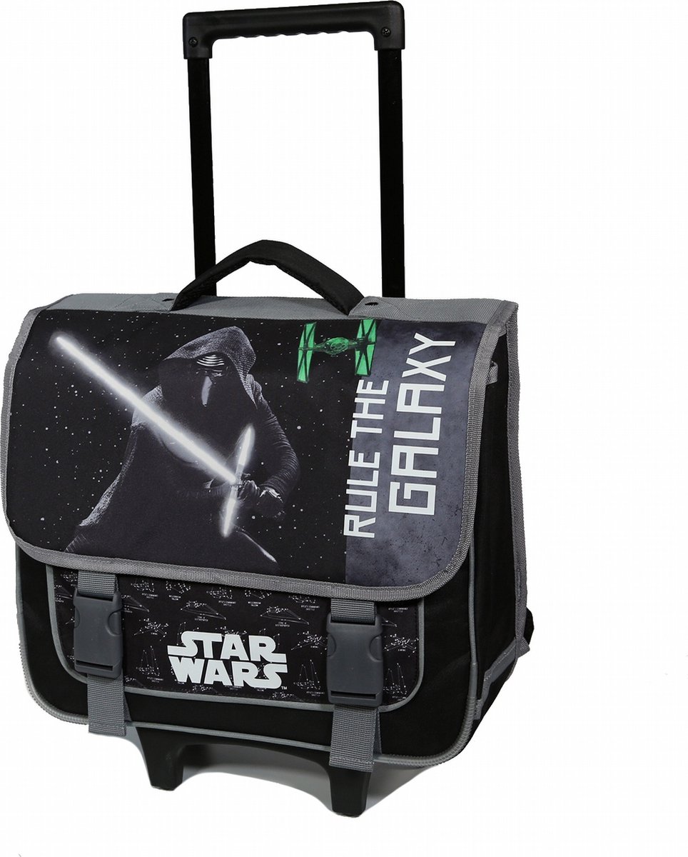 Star Wars Galaxy Trolley Boekentas 38 Cm - Zwart