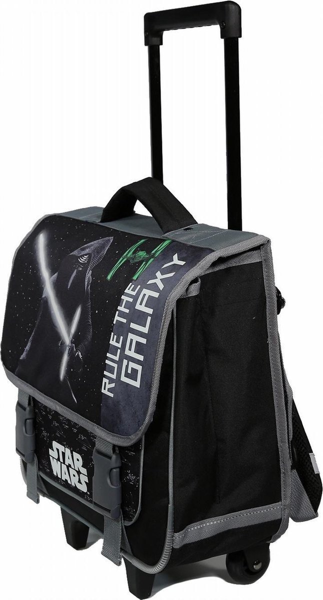 Star Wars Galaxy Trolley Boekentas 38 Cm - Zwart