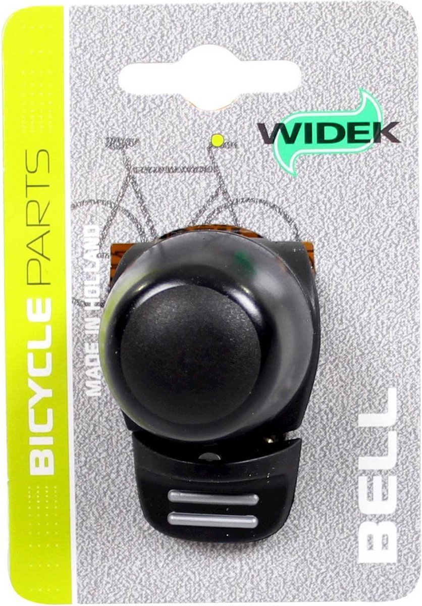 Widek Fietsbel Compact Ii 34 Mm Aluminium - Zwart