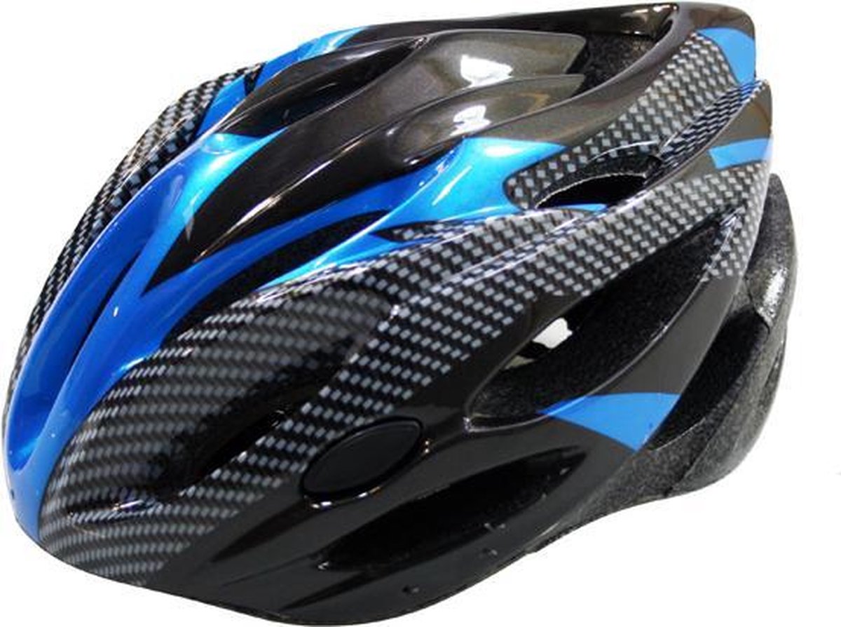 Universeel Mirage Fietshelm Allround In-mold/blauw Maat 54-58 Cm - Zwart