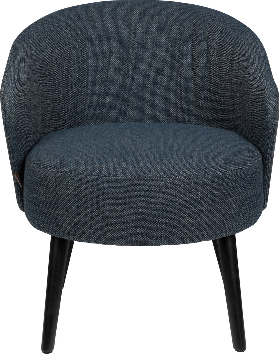 Dutchbone Waldo Fauteuil - Blauw