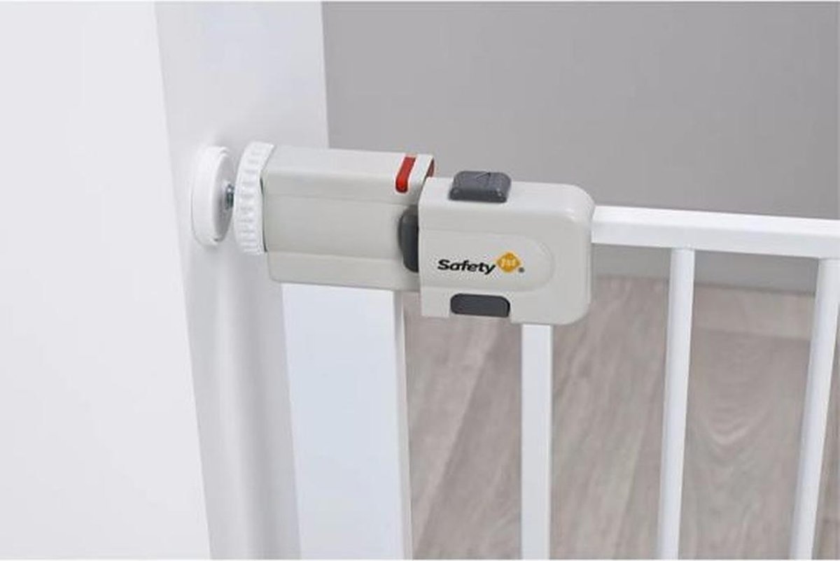 Safety 1st Gemakkelijk Te Sluiten Safetysbarrière Voor Kinderen - Metaal - - Wit