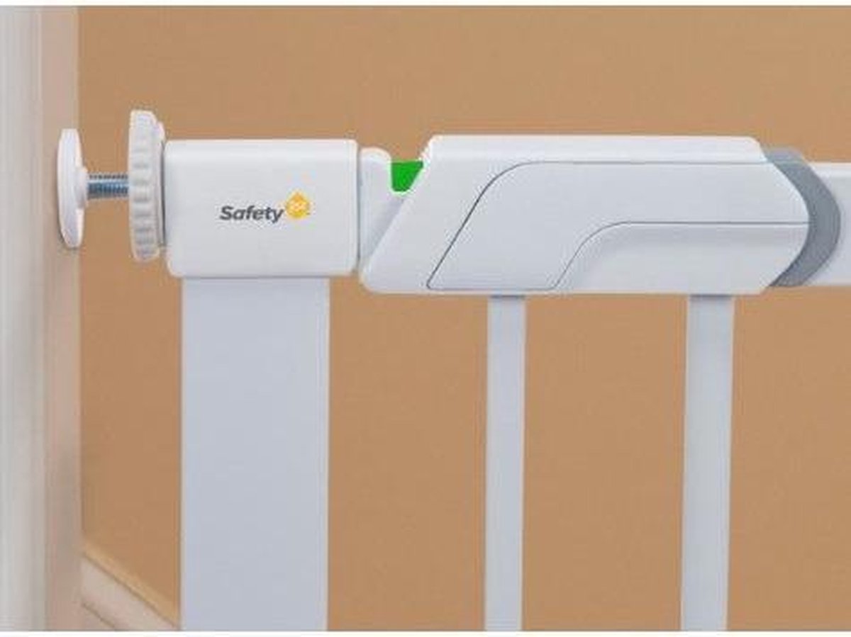 Safety1st Safety 1st Flat Step Barrier Metalen Safetysbarrière Voor Kinderen - - Wit