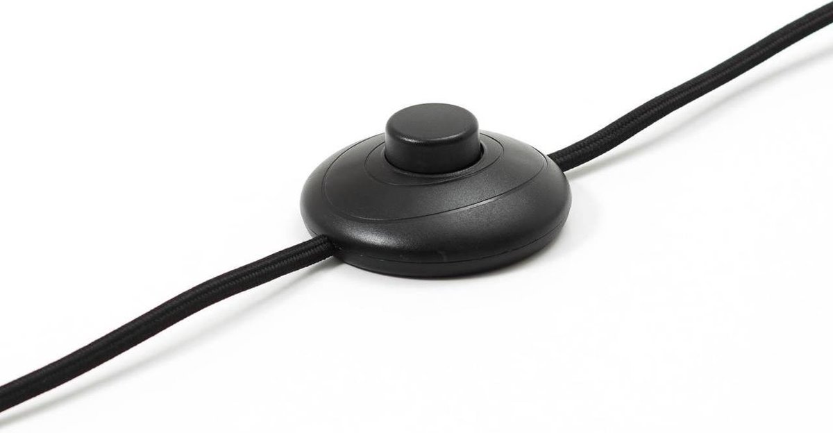 Livin24 Industriële Vloerlamp Woody Bamboe 1-lichts - Bruin