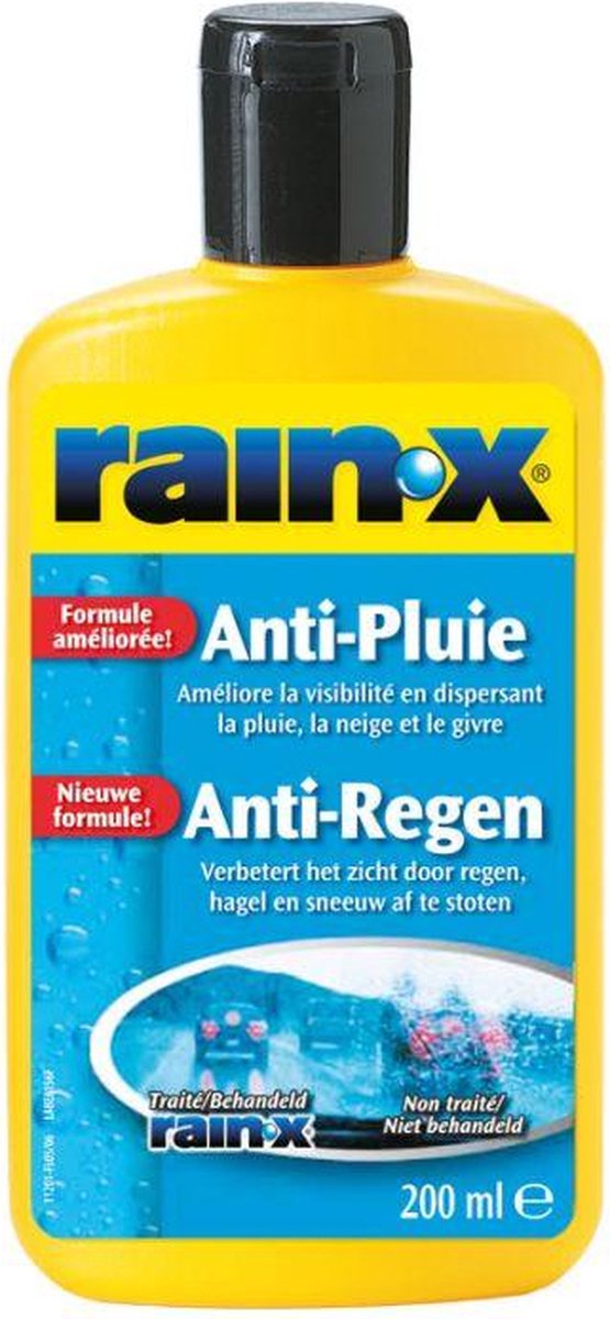 Rain X Rain-x Glasreiniger Anti-regen 200 Ml - Geel
