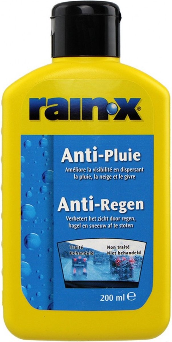 Rain X Rain-x Glasreiniger Anti-regen 200 Ml - Geel