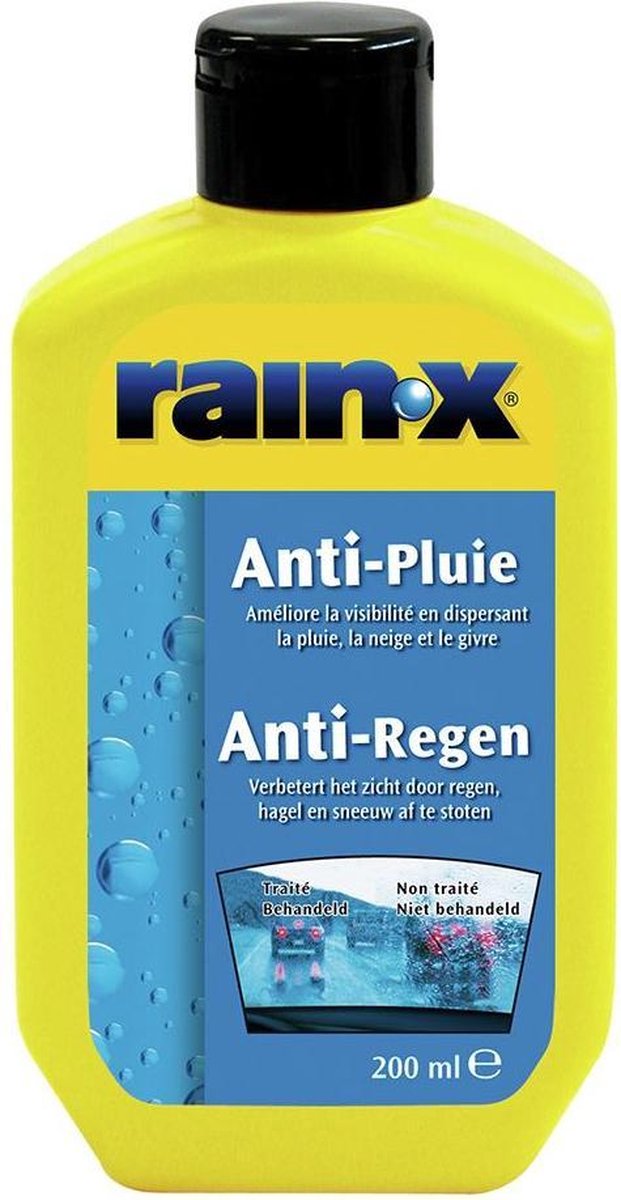 Rain X Rain-x Glasreiniger Anti-regen 200 Ml - Geel