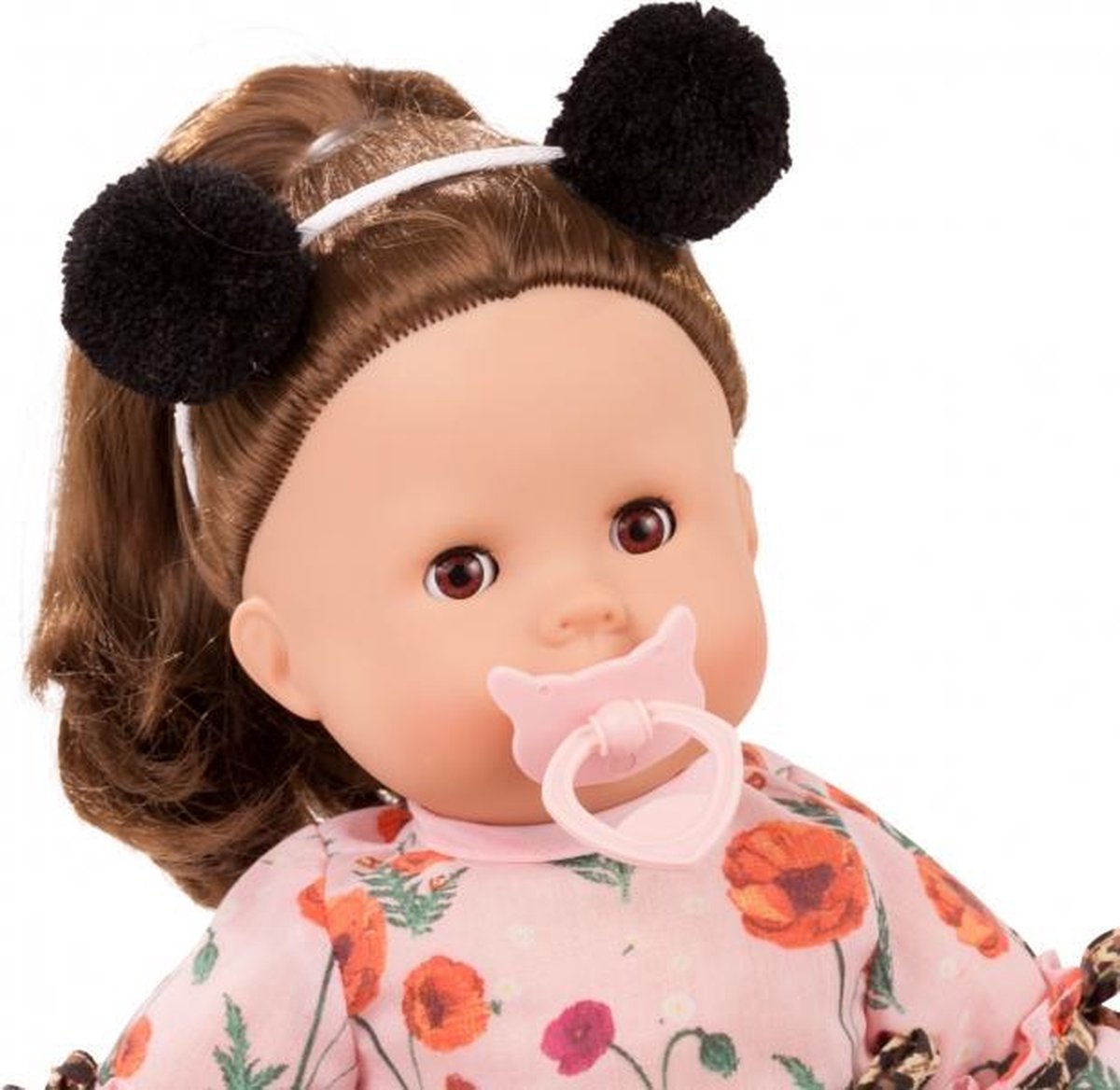 Götz " Maxy-muffin, """"""""Catness"""""""", Haar, Slaapogen, 42 Cm" - Bruin