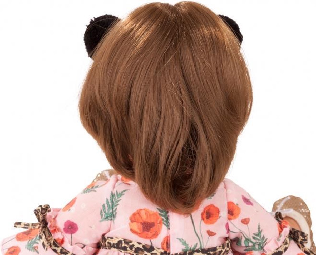 Götz " Maxy-muffin, """"""""Catness"""""""", Haar, Slaapogen, 42 Cm" - Bruin