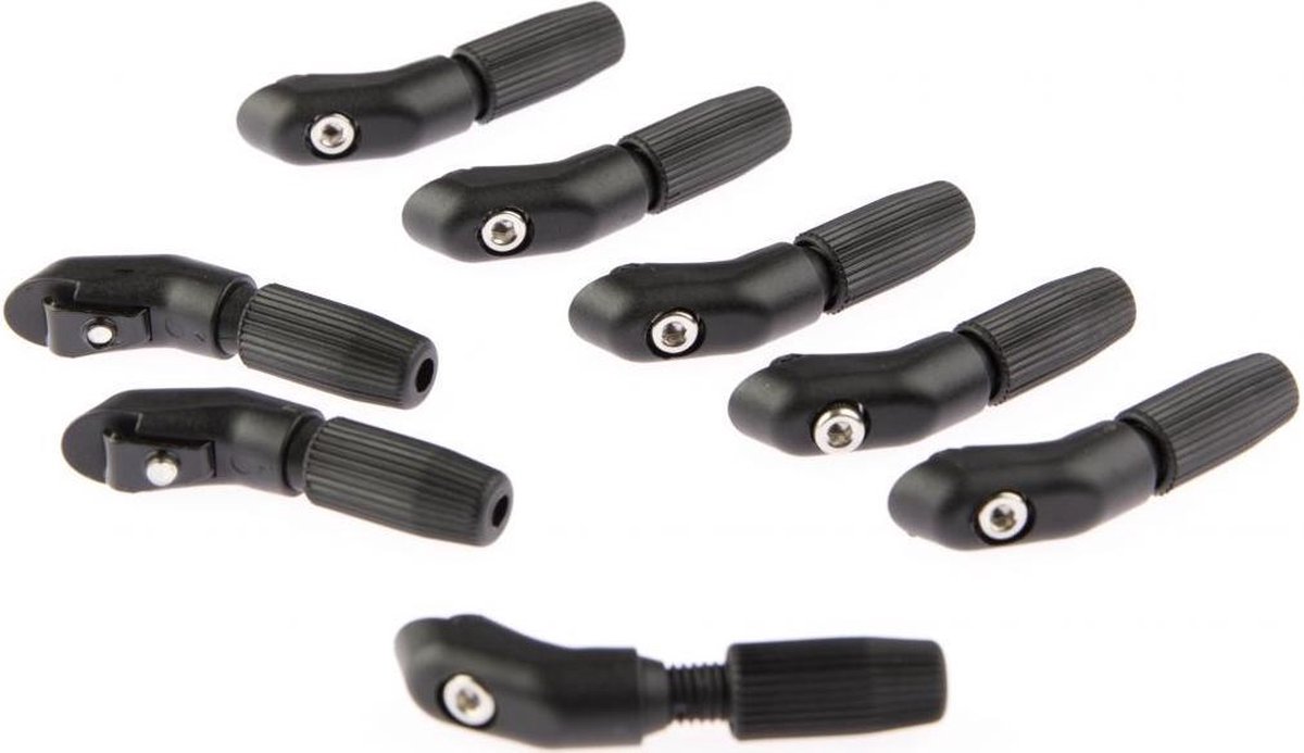 Mirage Bevestiging Spatbordstang 3,2 Mm 8 Stuks - Zwart