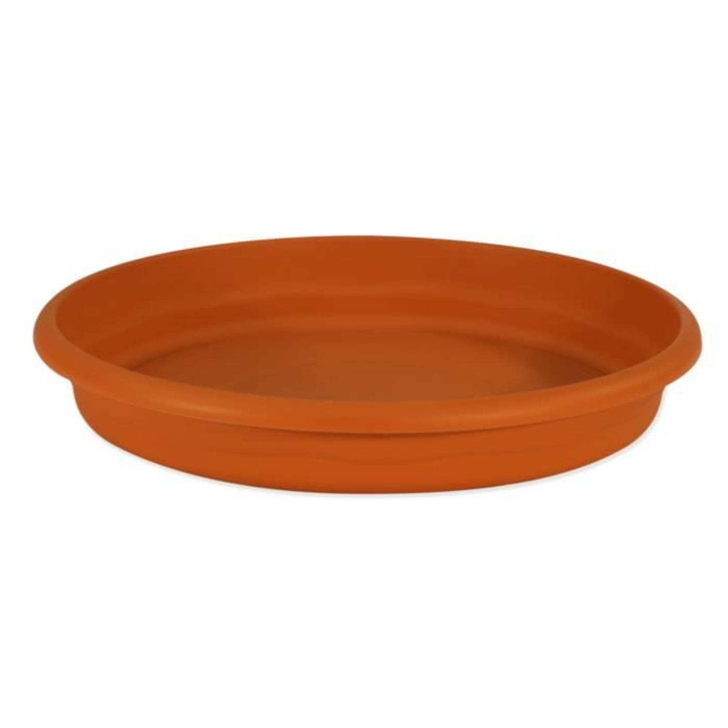 Plastiken Plateau Rond Ø 70 Cm Pour Pot Rond - Terracotta - Marrón