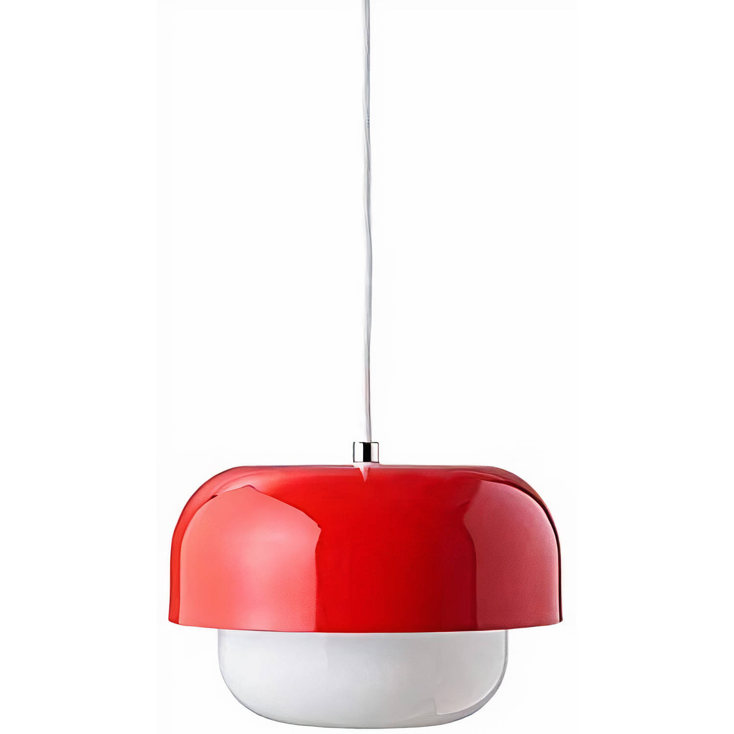 Dyberg Larsen Hanglamp Haipot E27 Led 23 X 15 Cm 60 W - Rood