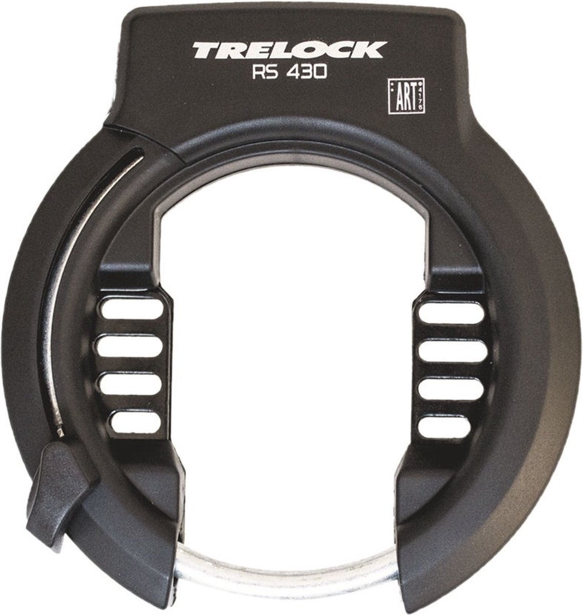 Trelock Ringslot Rs430 Art2 Incl. Insteekketting Zr355-100cm En Opbergtasje - Zwart