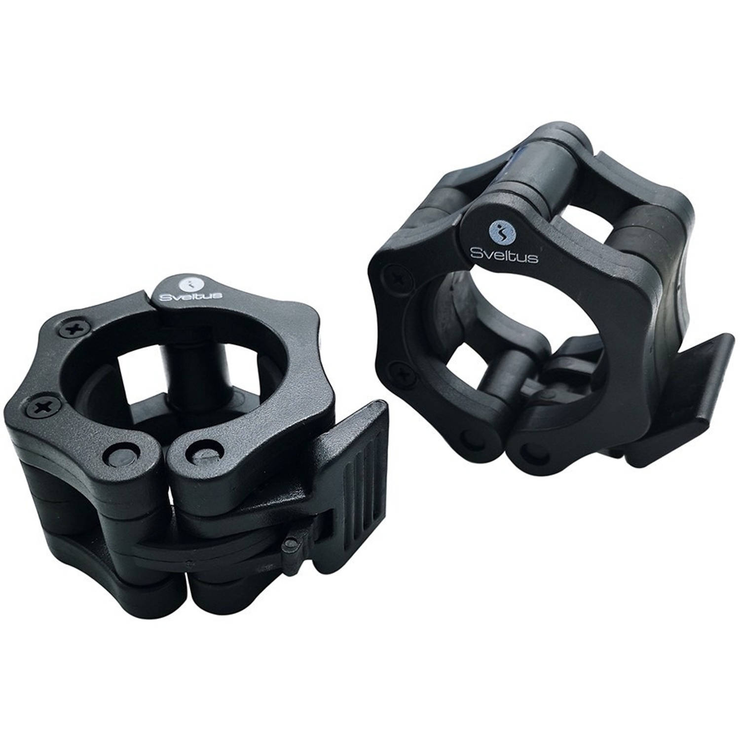 Sveltus Haltersluitingen 5 Cm Abs 2 Stuks - Zwart