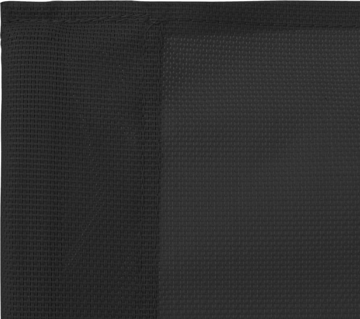 Vidaxl 4-delige Loungeset Stof En Staal - Zwart