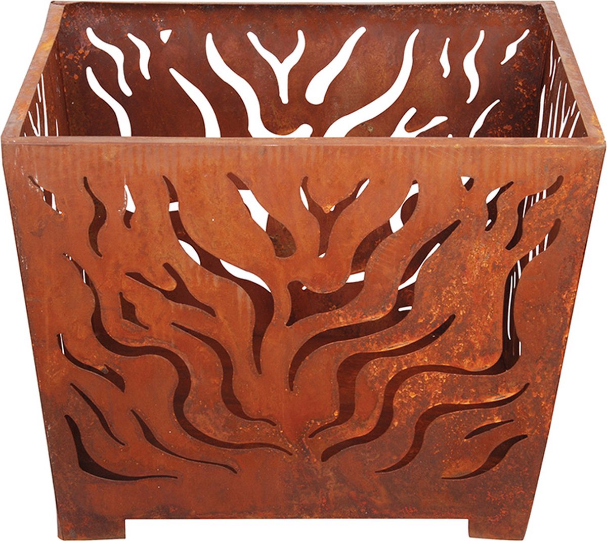 Esschert Design - Vuurkorf Vierkant Roest M