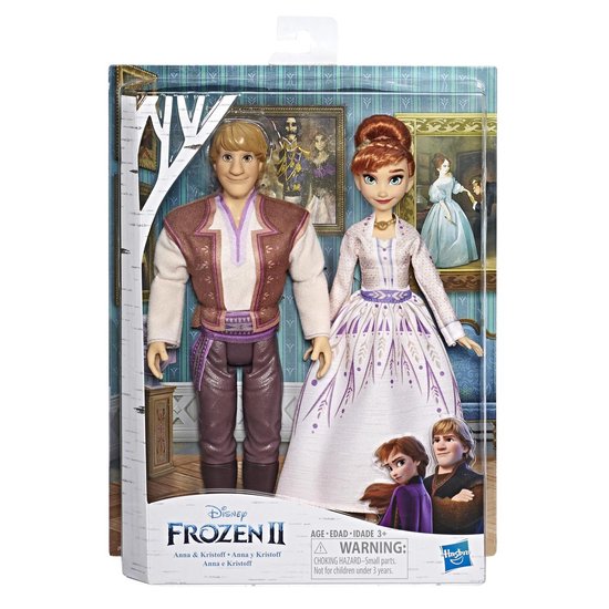 Hasbro Disney Frozen 2 Anna En Kristoff Romance Set