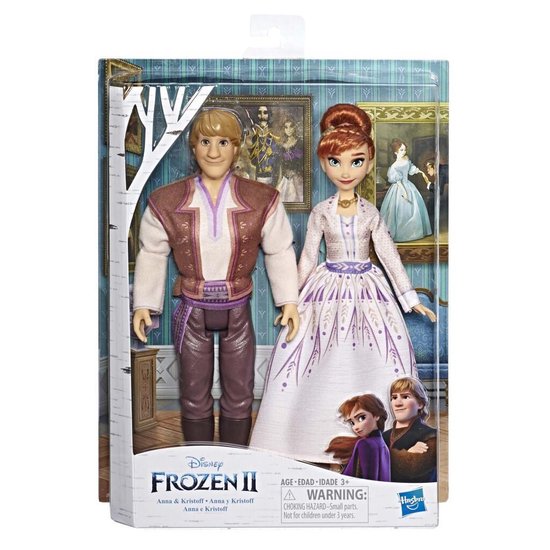 Hasbro Disney Frozen 2 Anna En Kristoff Romance Set