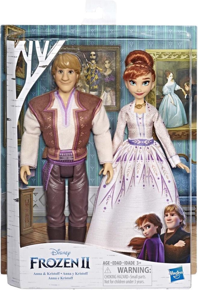 Hasbro Disney Frozen 2 Anna En Kristoff Romance Set