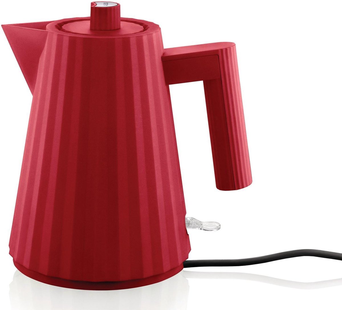 Alessi Plissé Waterkoker 1 L - Rood