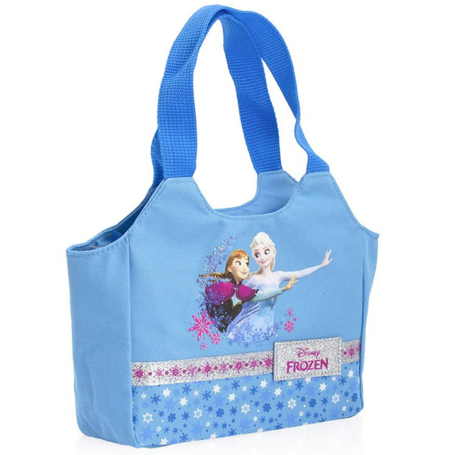 Disney Strandtas Frozen 18 Cm Cm - Strandshoppers Voor Meisjes - Blauw