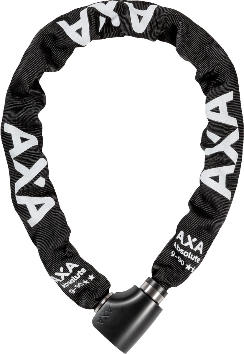 AXA Kettingslot Absolute 9-90cm Art** - Zwart