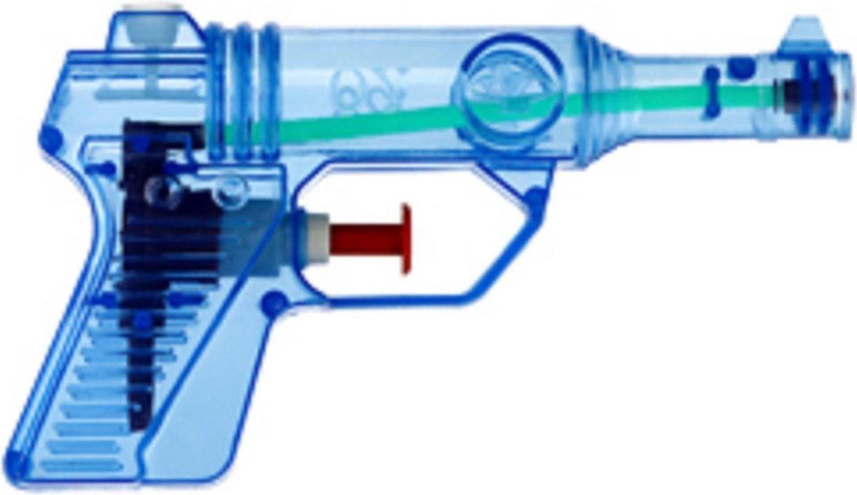 3x Waterpistool/waterpistolen 13 Cm - Blauw