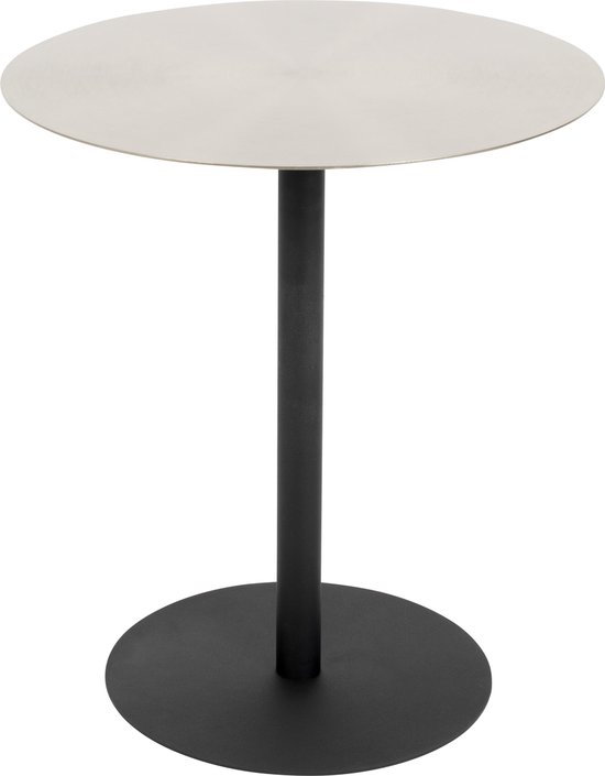 Zuiver Snow Brushed Bijzettafel - Silver