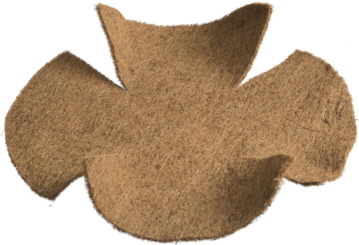 Nature Inlegvel Kokos Voor Hanging Basket 30 Cm - Kokosinleggers / Plantenbak Van Kokos - Bruin