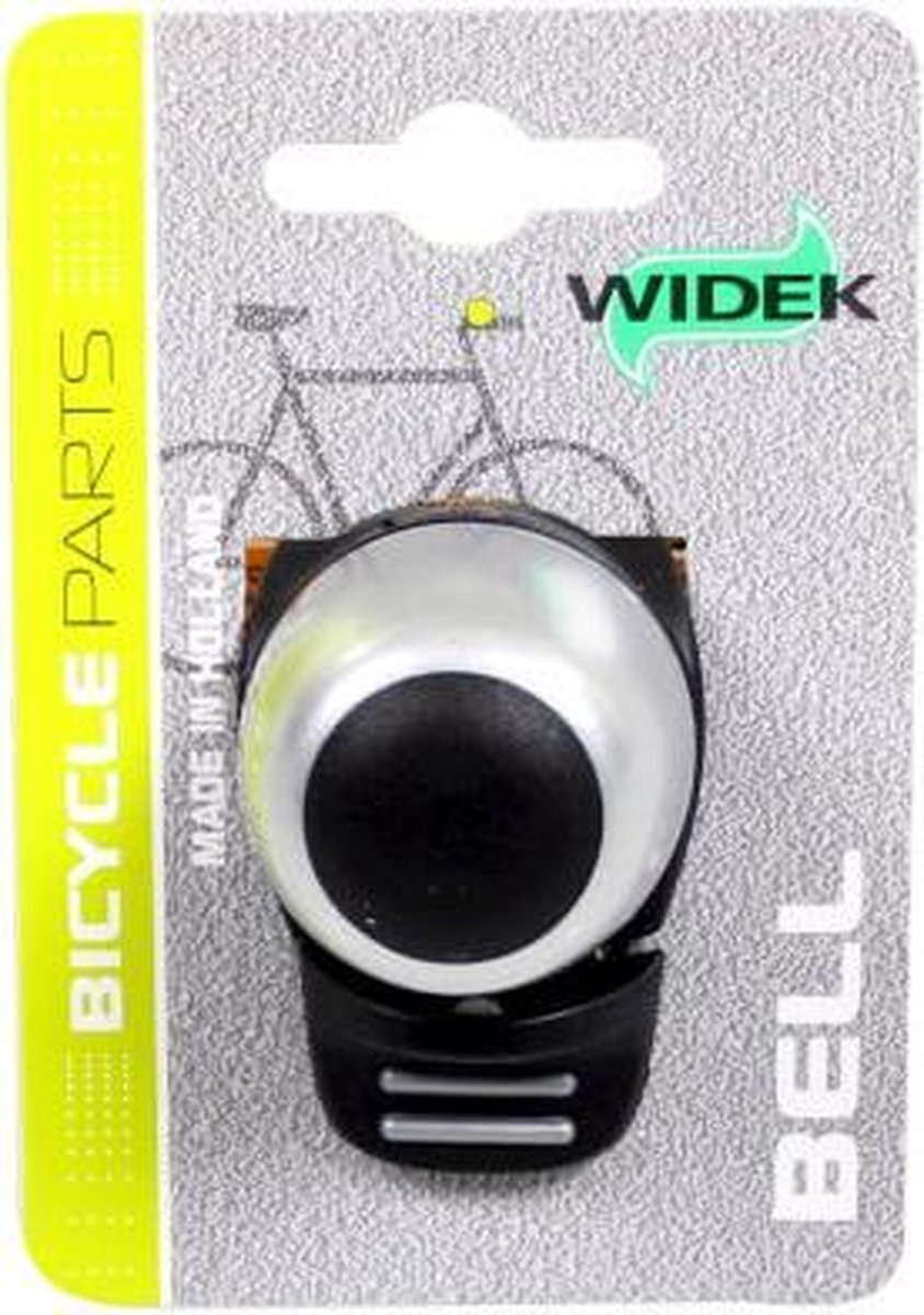 Widek 002565 Compact Ii Xxl Fietsbel Zilver Op Kaart - Silver
