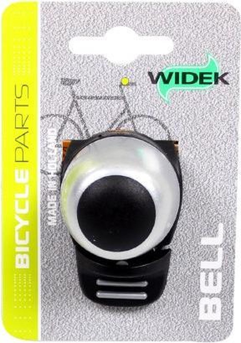 Widek 002565 Compact Ii Xxl Fietsbel Zilver Op Kaart - Silver