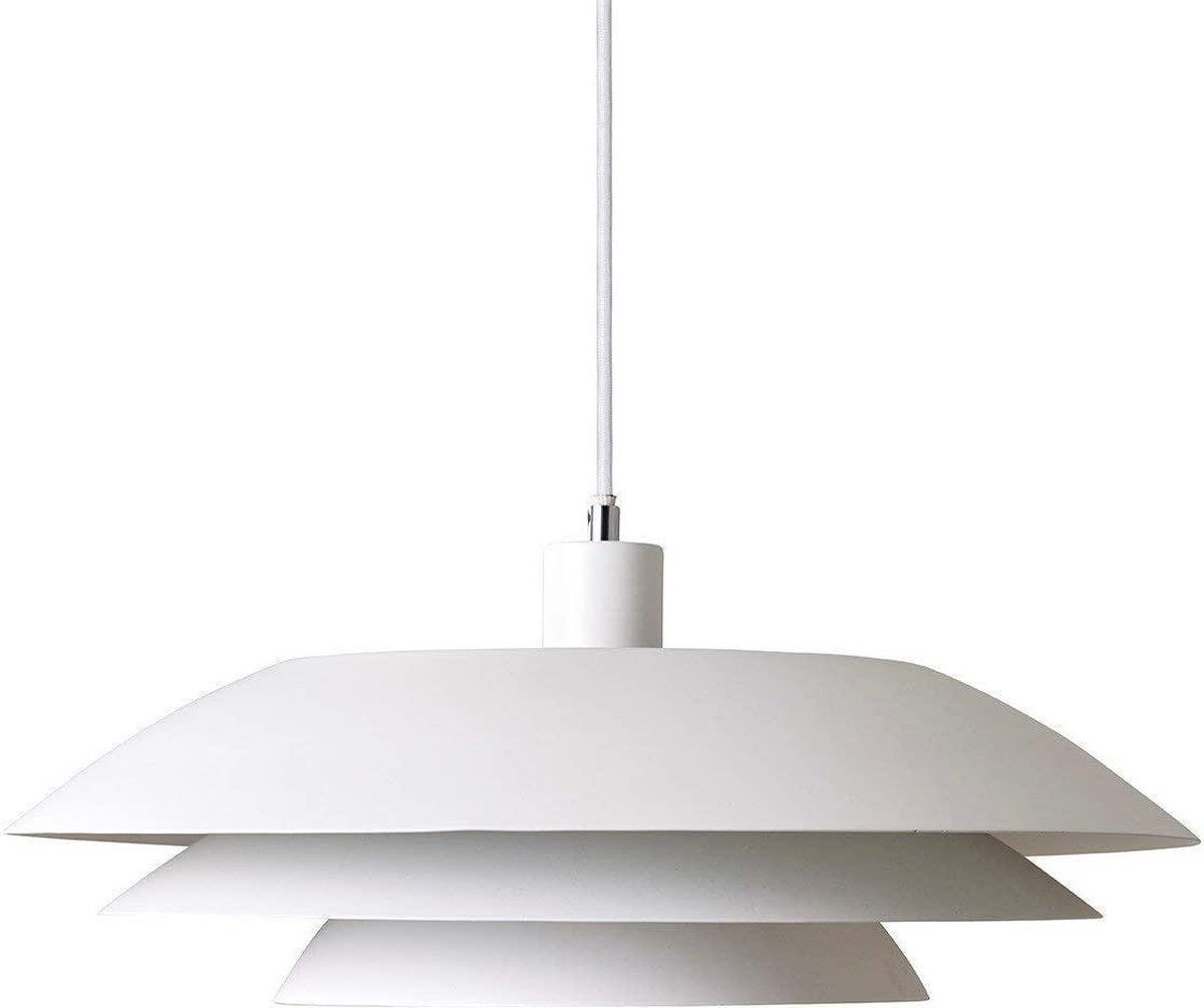 Dyberg Larsen Hanglamp Dl45 E27 Led 45 X 13 Cm 60 W - Wit