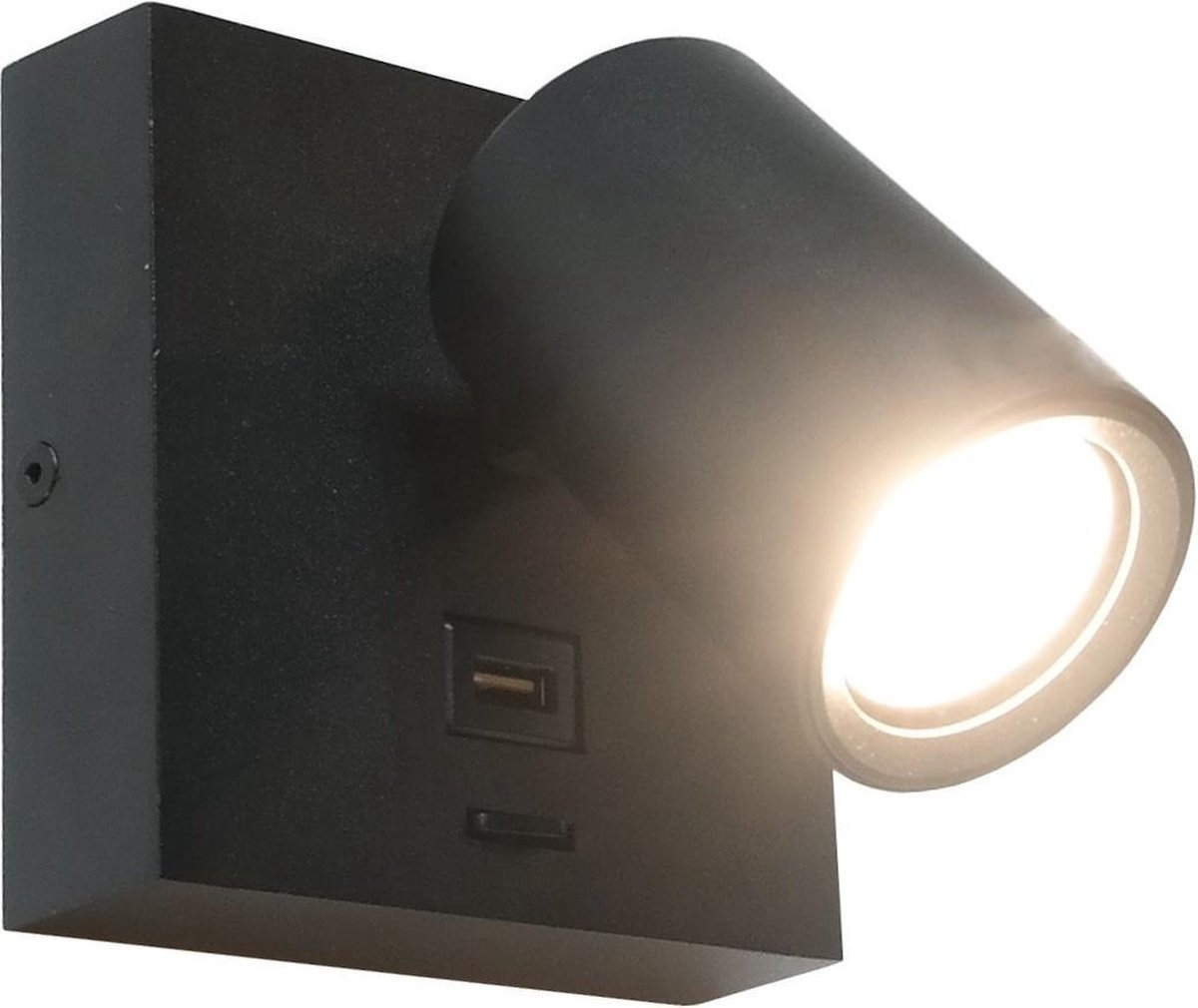 Lamponline Wandlamp Master Usb - Zwart