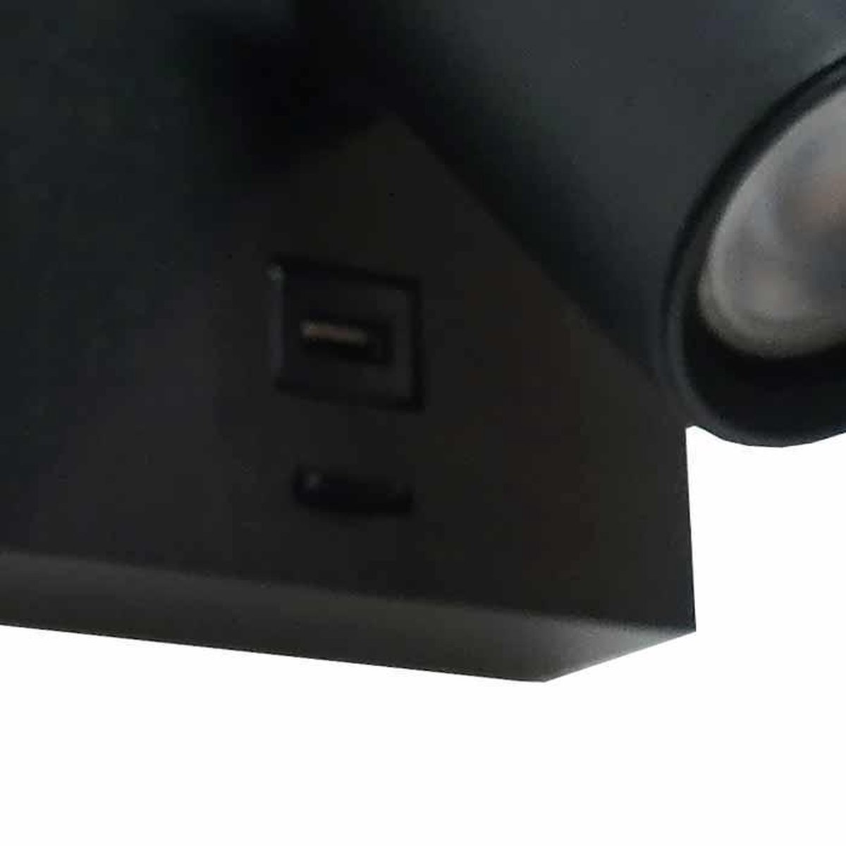 Lamponline Wandlamp Master Usb - Zwart