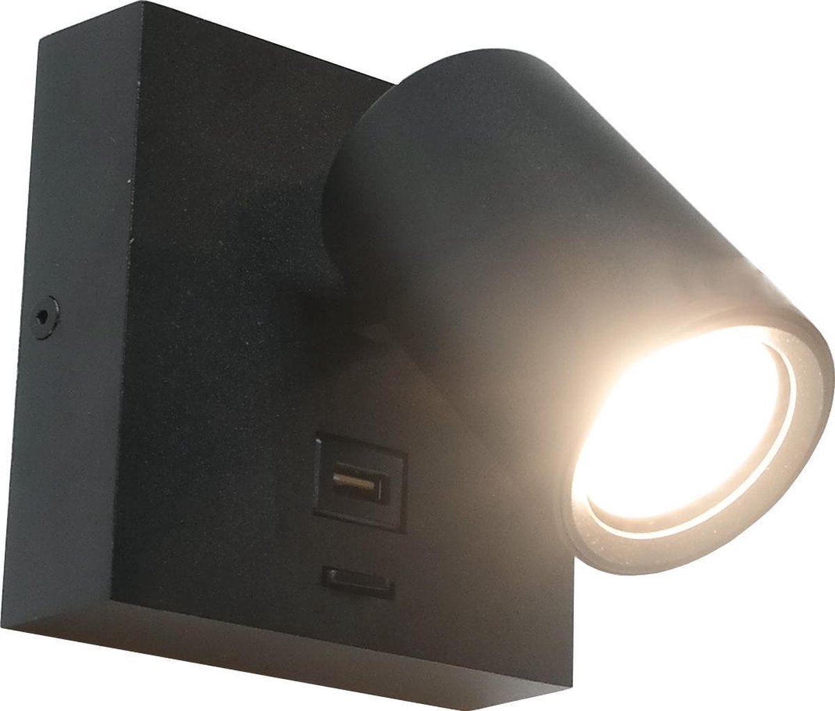 Lamponline Wandlamp Master Usb - Zwart