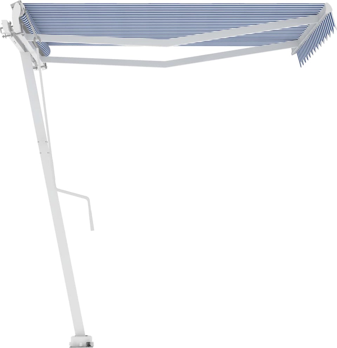 Vidaxl Luifel Vrijstaand Automatisch 350x250 Cm En - Blauw