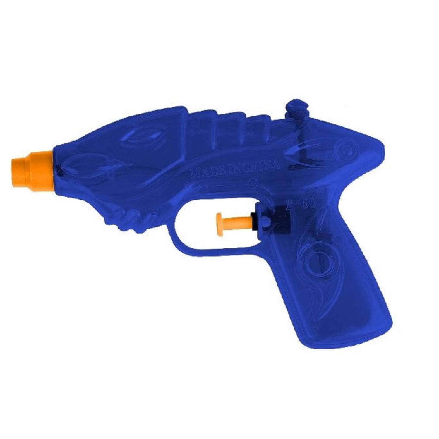 Summertime 1x Waterpistool/waterpistolen 16,5 Cm - Blauw