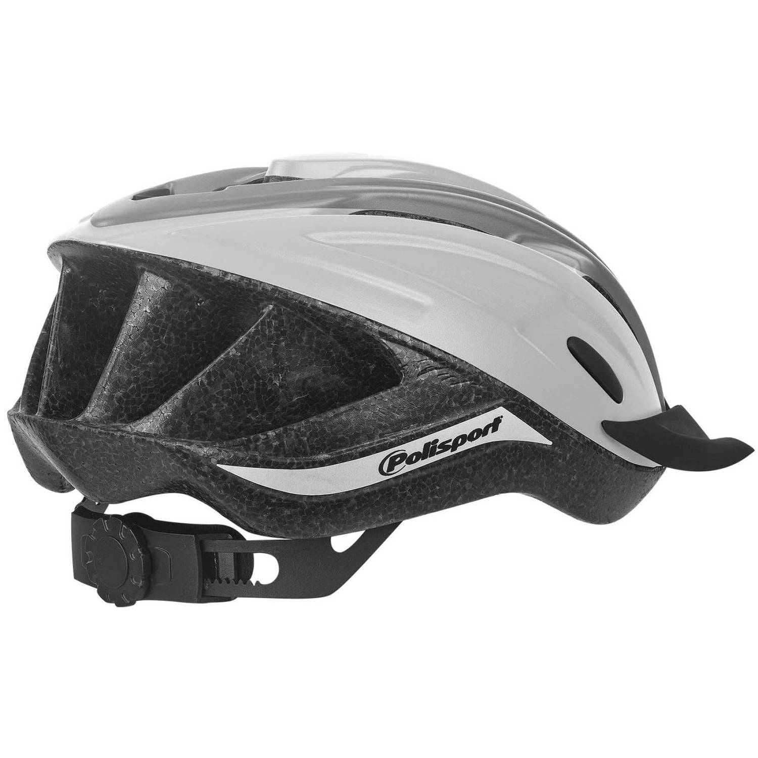 Polisport Ride In Fietshelm M 54-58cm Wit/ - Grijs