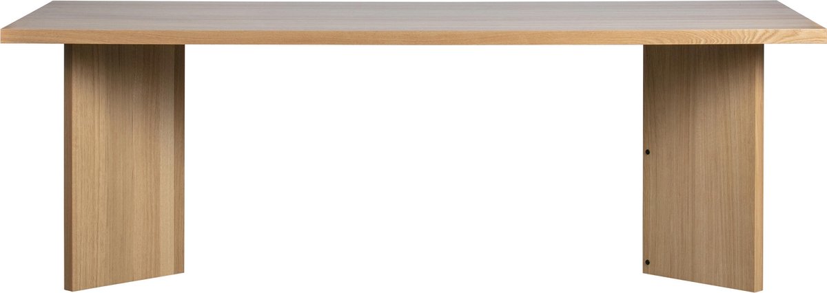 vtwonen Angle Eettafel 220 x 90 cm - Bruin