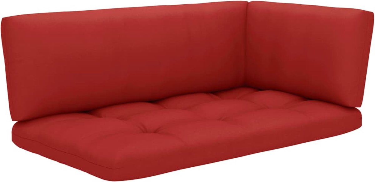 Vidaxl 6-delige Loungeset Pallet Met Kussens Geïmpregneerd Hout - Groen
